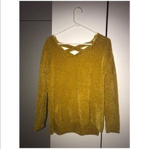 Burnt Mustard Light Sweater